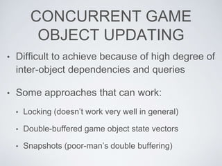 Game object models - Game Engine Architecture | PPTX