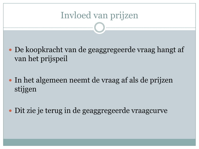 Geaggregeerde vraag en aanbod | PPT