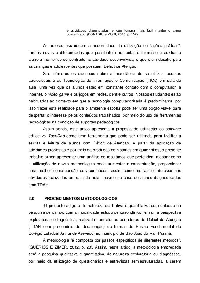 Tdah artigos