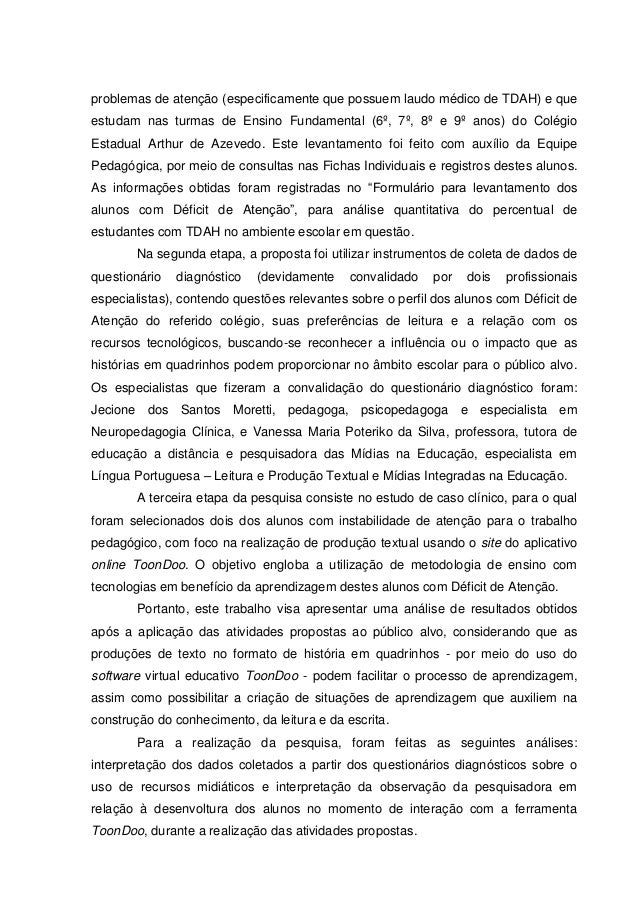 Tdah artigos
