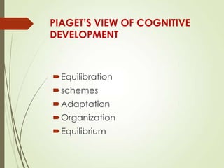 Gean piaget theory | PPTX