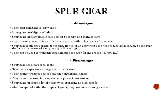 Introduction Of Gears And Gear Kinematics