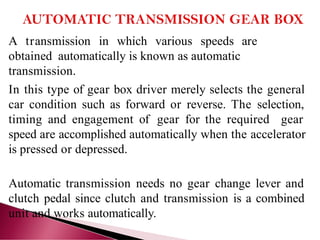 gearbox Arrangement with proper Diagram.pptx