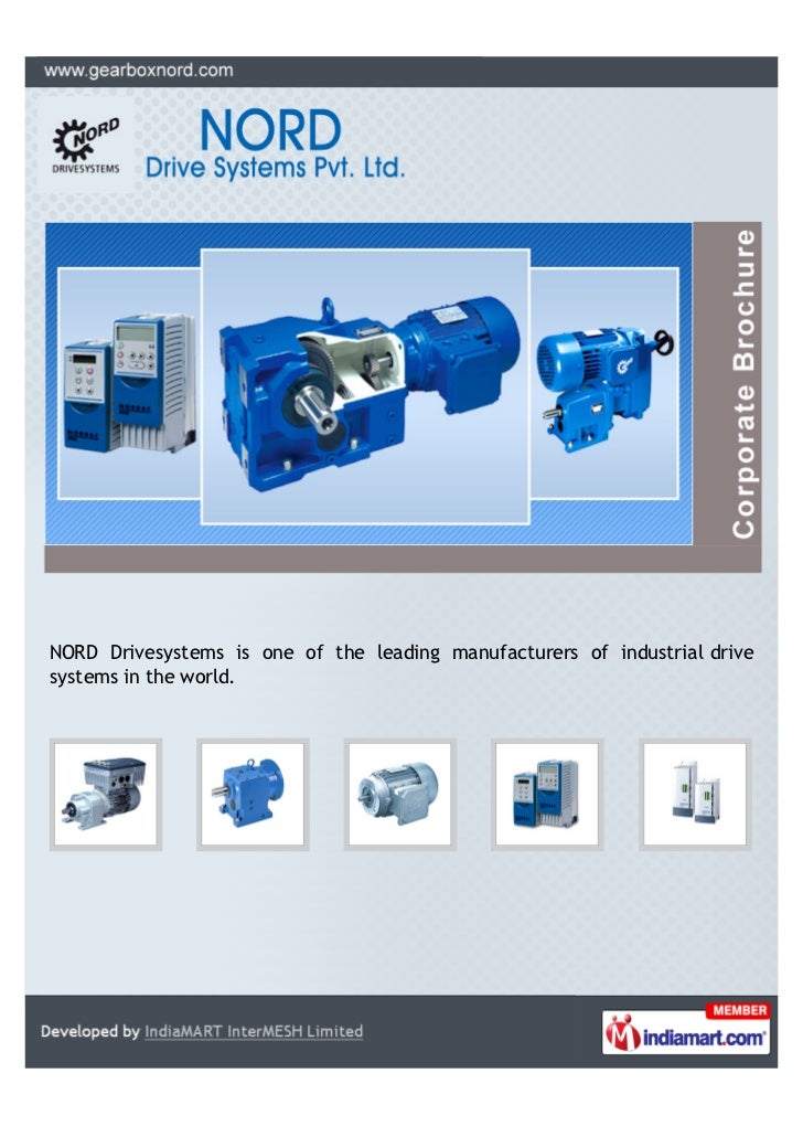 Nord Drive Systems Pvt. Ltd., Pune , Industrial drive systems