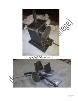 36
ATTACHMENT ASSEMBLY (fig7.1)
 