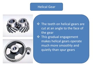 Gear drive | PPTX