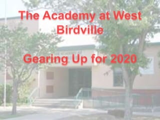 The Academy at West Birdville Gearing Up for 2020 