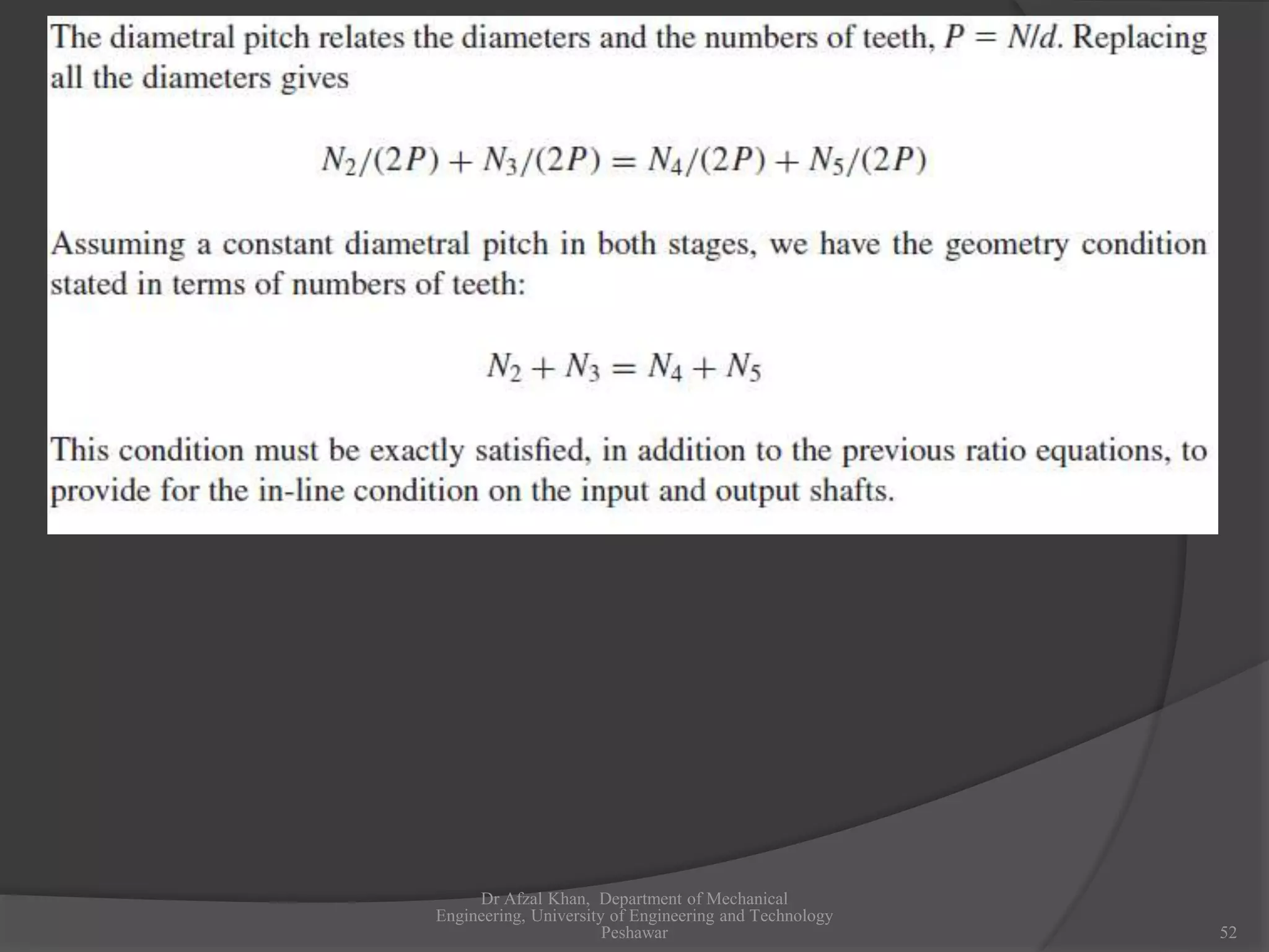Dr Afzal Khan, Department of Mechanical
Engineering, University of Engineering and Technology
Peshawar 52
 