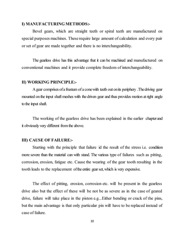 Gearless powertransmissionproject report PDF