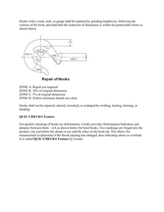 Hoist Cable Nicks And Gouges Gearless pulling and lifting machines | DOC