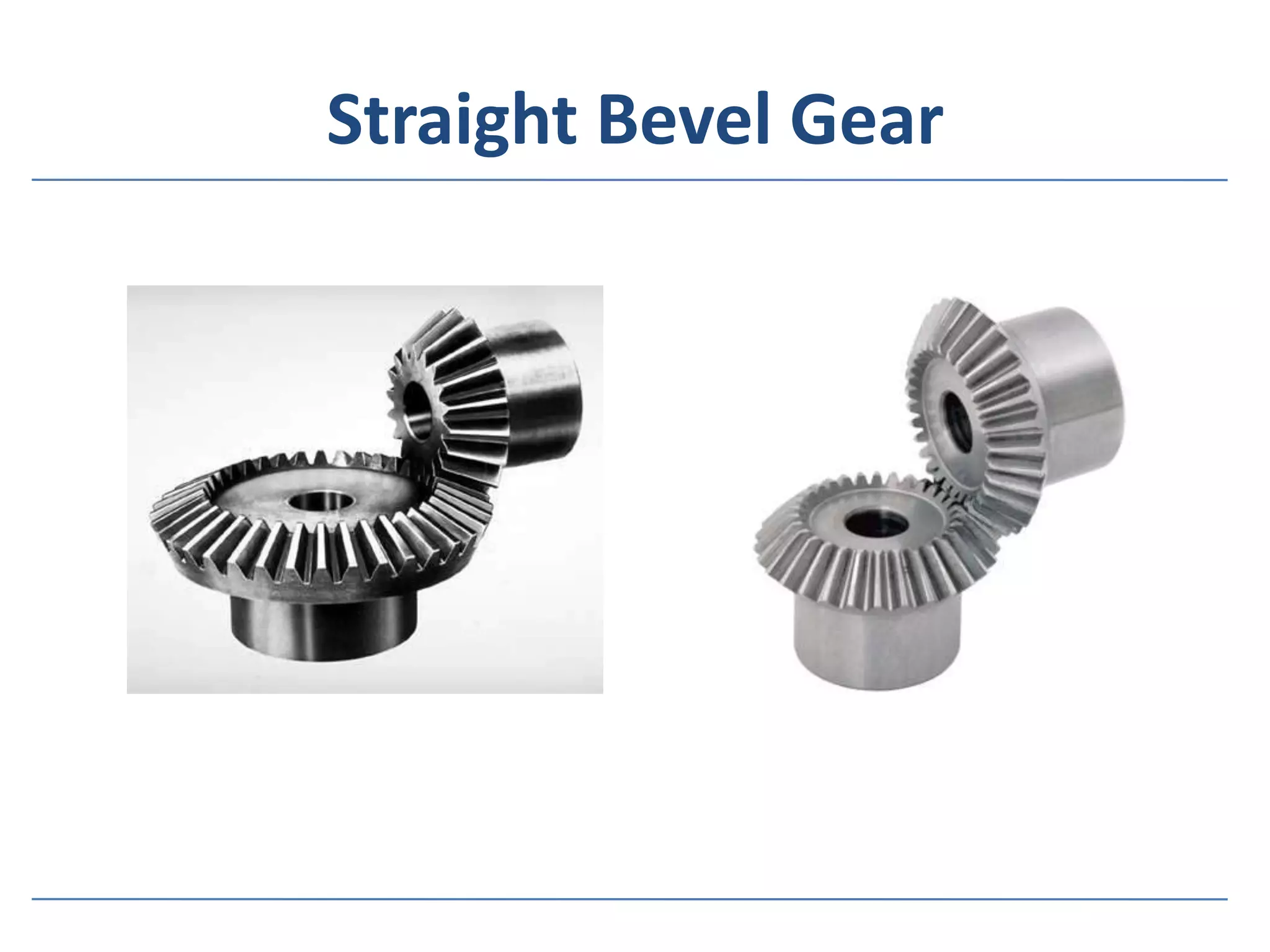 Straight Bevel Gear