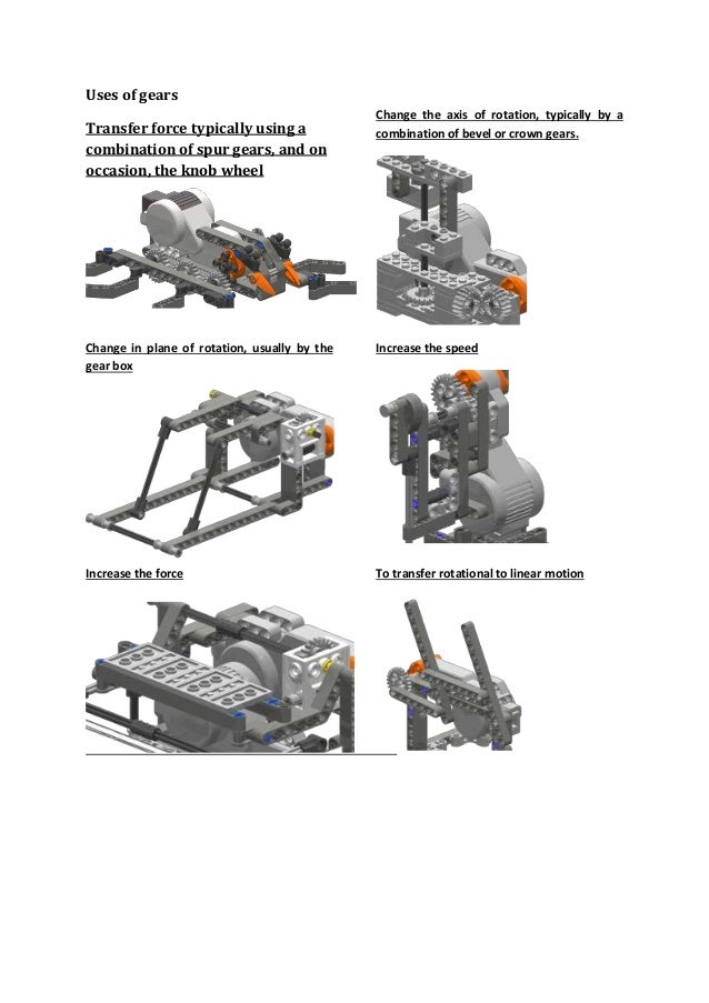 lego education gears