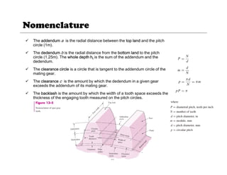 Types of gears and its functions, design | PDF