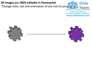 Gears process 7 stages powerpoint slides ppt templates | PDF