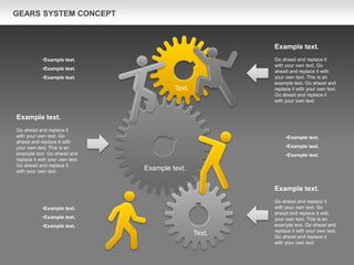 Gears Module Information Poster Gears System Concept Diagram (for PowerPoint and Google Slides) | PPTX