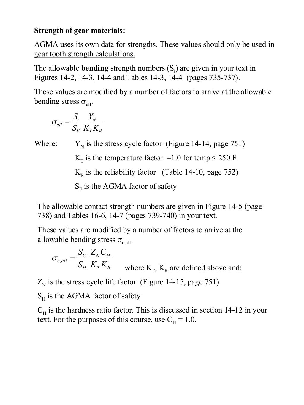 Gear stress lewis_formula