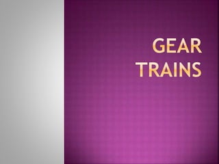 Gear train