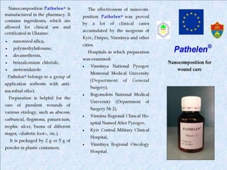 Pathelen nanocomposition for  wound care 