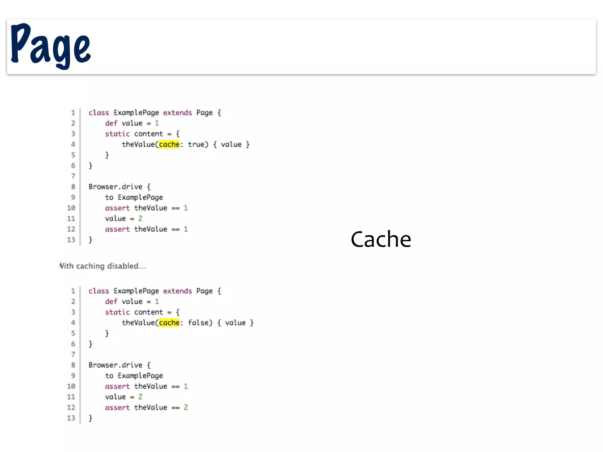 Page
Cache
 