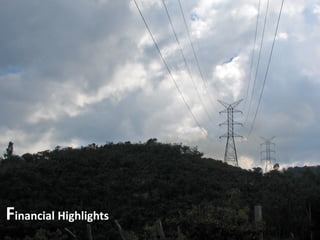 Financial Highlights
18
 