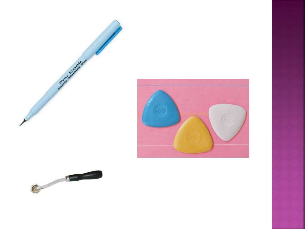 Marking Tools in Dressmaking