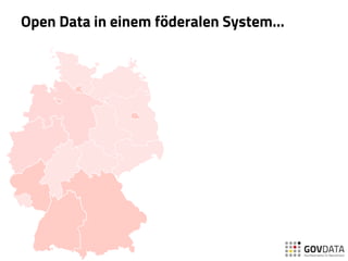 Open Data in einem föderalen System…
 