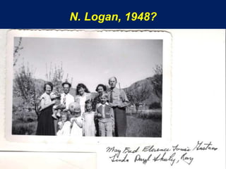 N. Logan, 1948?
 