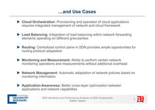 SDN interfaces and performance analysis of SDN components | PDF