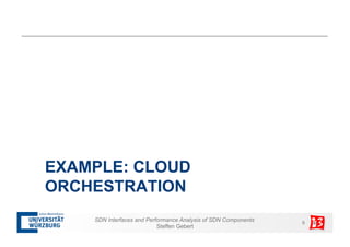 SDN interfaces and performance analysis of SDN components | PDF