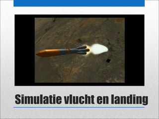 Simulatie vlucht en landing

 