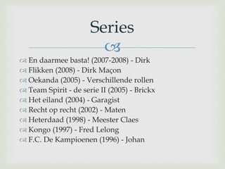 Koen De Graeve | PPT