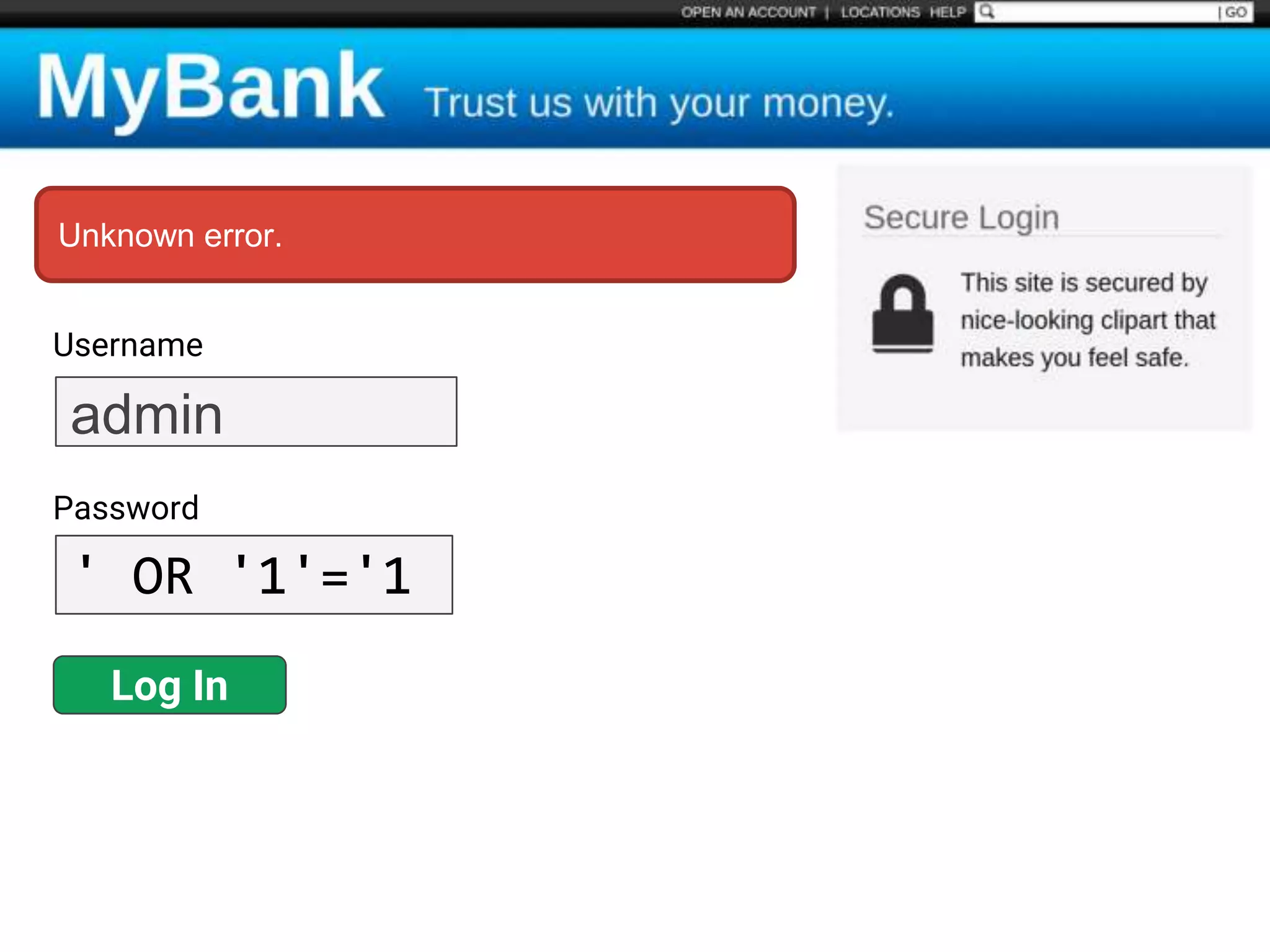 Welcome Admin!
Admin Menu:
Give customer money
Take money away
Review credit card applications
Close accounts
 