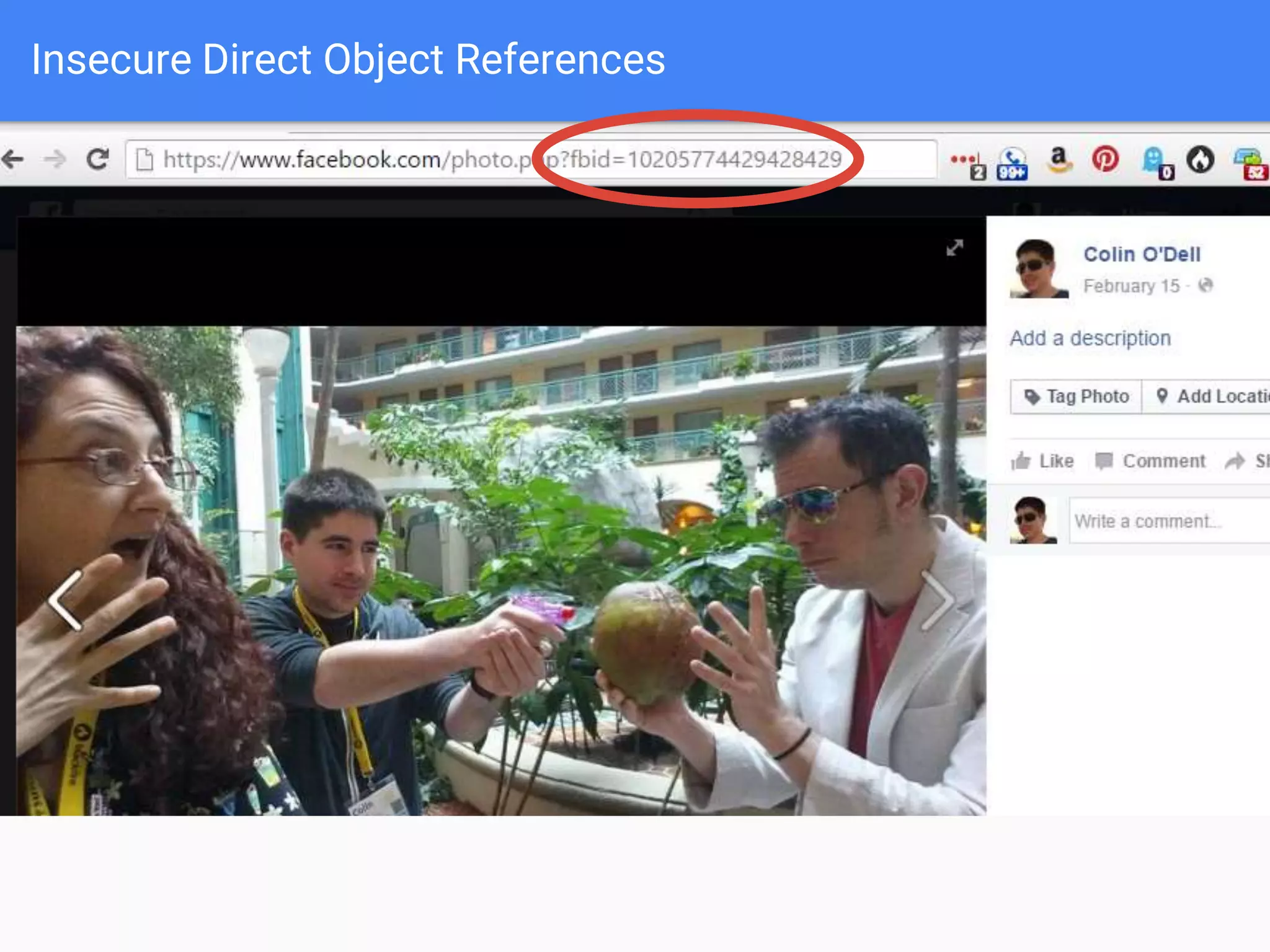 Insecure Direct Object References
Beverly Coop
 