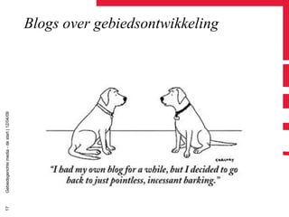 Blogs over gebiedsontwikkeling 