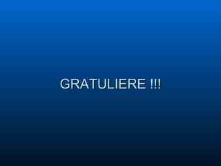 GRATULIERE !!! 