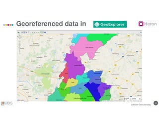 2424
Georeferenced data in
LIBISnet Gebruikersdag
 