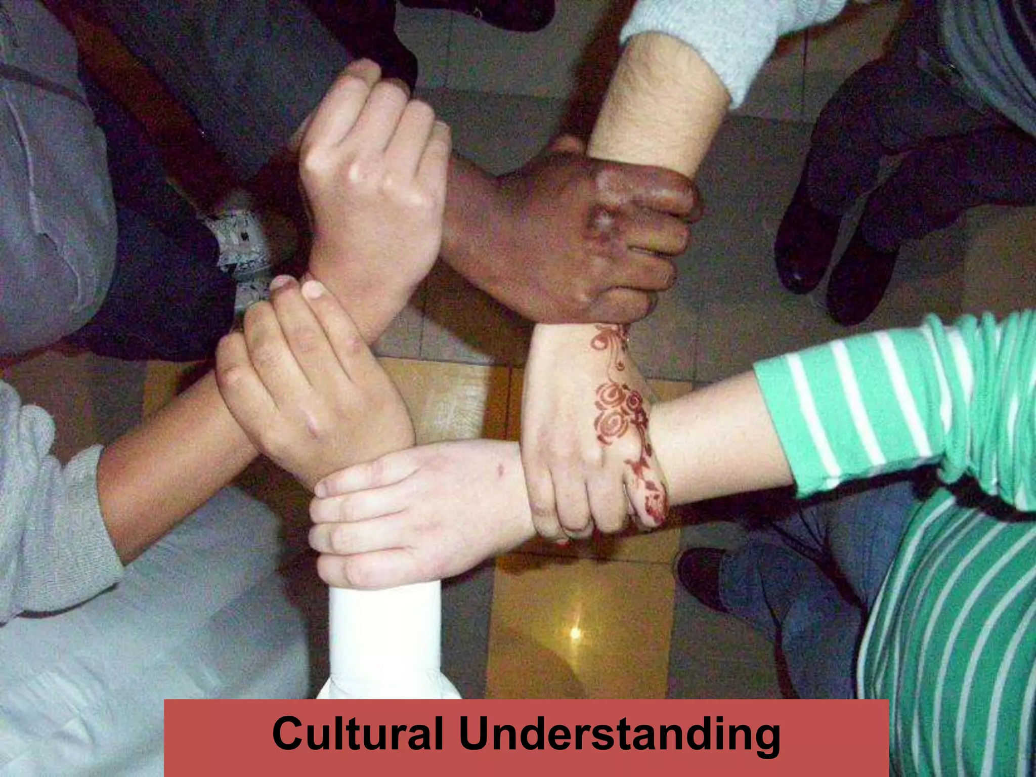 Cultural Understanding
 