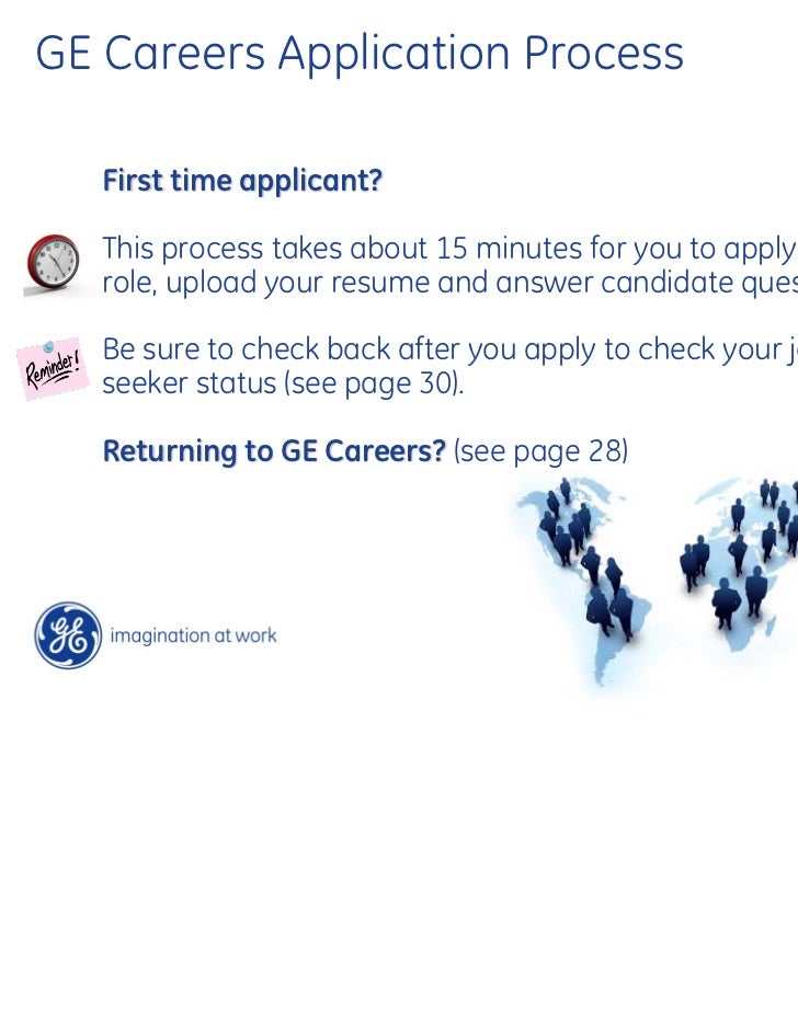 GE Careers How to Apply