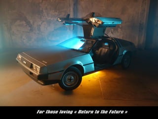For those loving ? Return to the Future ?
 