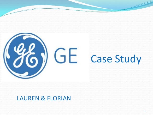 ge case study ge case study