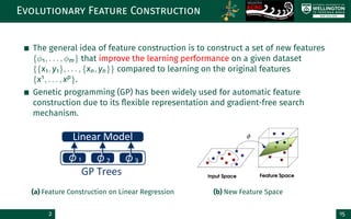 Genetic Programming-based Evolutionary Feature Construction for ...