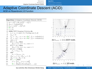 Adaptive Coordinate Descent | PDF
