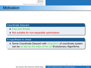 Adaptive Coordinate Descent | PDF