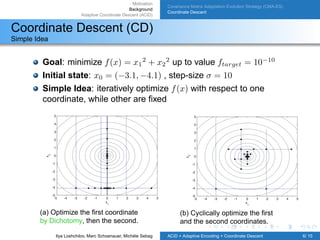Adaptive Coordinate Descent | PDF