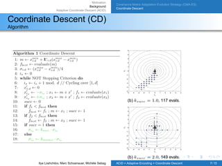 Adaptive Coordinate Descent | PDF
