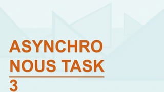 ASYNCHRO
NOUS TASK
3
 