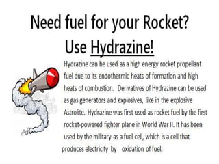 HYDRIDES OF NITROGEN