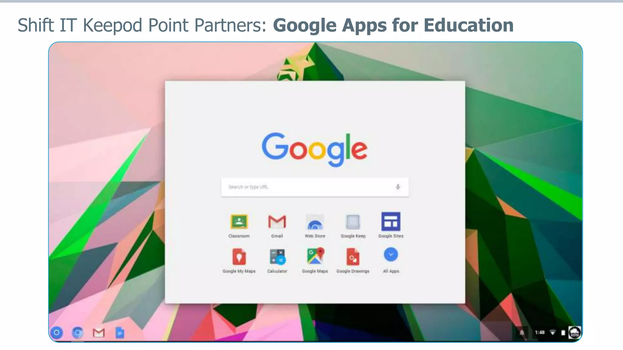 Shift IT Keepod Point Partners: Google Apps for Education