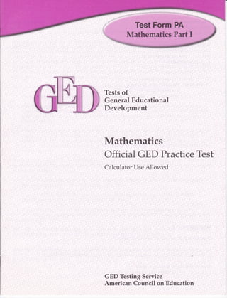 Ged math-i