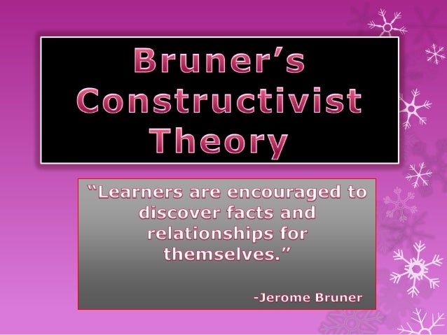 bruner's constructivist theory